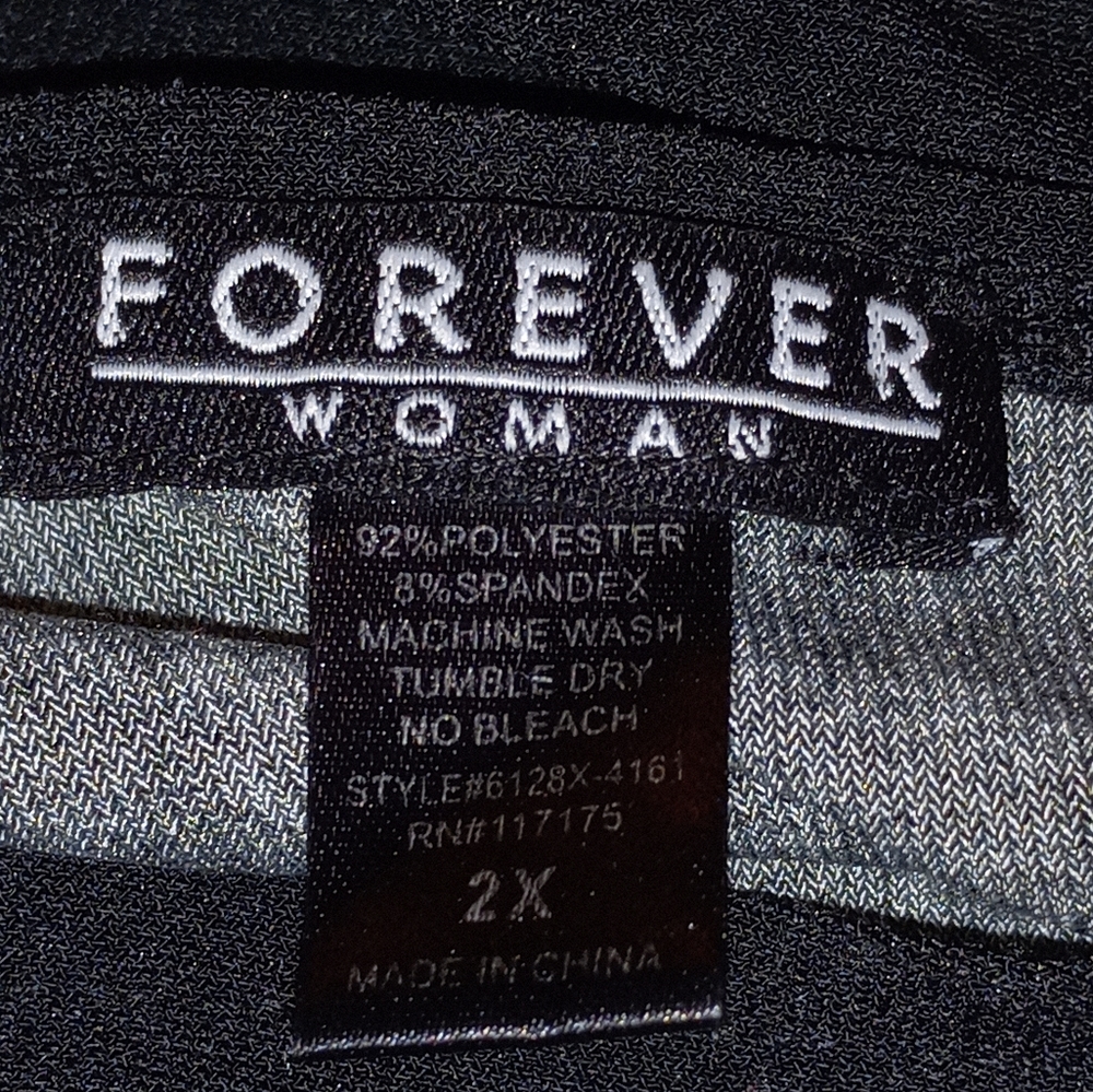 Forever Woman Plus Size Dress - Picture 7 of 7